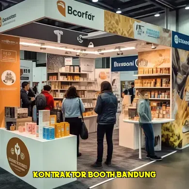 Booth Pameran Lingkungan Inovatif di Bandung